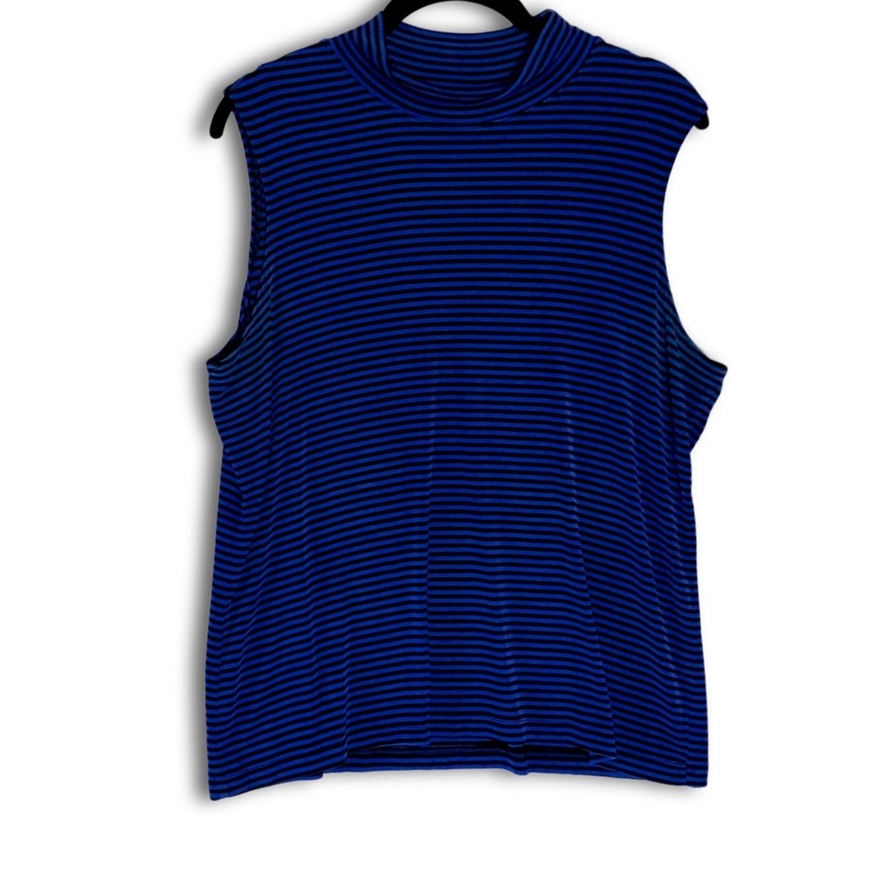 Chico's 'Private Edition' Sleeveless Mock Neck Top